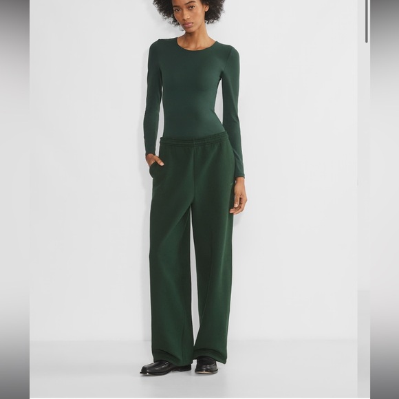Aritzia Cozy Fleece Mega Straight Leg Sweatpants - Picture 1 of 6